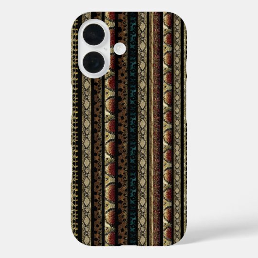 Coques Case-Mate iPhone Motif Peau de Serpent (Verso)