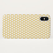 Coques Case-Mate iPhone Motif peigne en jaune moutarde (Dos (Horizontal))
