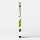 Coques Case-Mate iPhone Motif peint à la main Feuille de palme (Verso / Gauche)