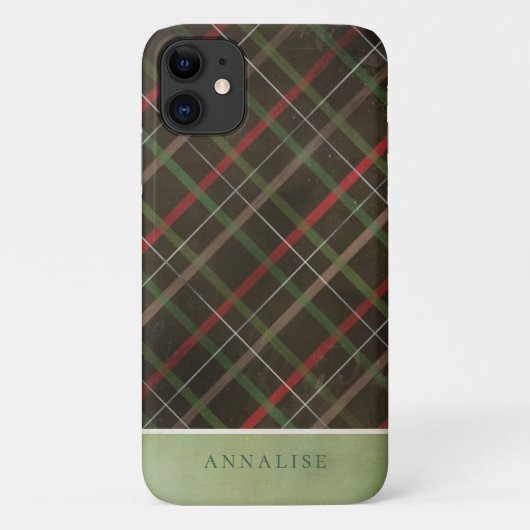 Coques Case-Mate iPhone Motif peint foncé hiver plaqué (Dos)