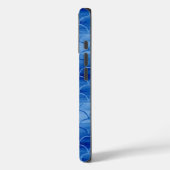 Coques Case-Mate iPhone Motif Peint Lumière à Bleu foncé (Verso / Gauche)