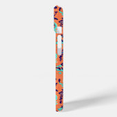 Coques Case-Mate iPhone Motif Persan Orange (Verso / Gauche)