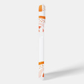 Coques Case-Mate iPhone Motif personnalisé Orange Pastel Rainbow (Verso / Droite)