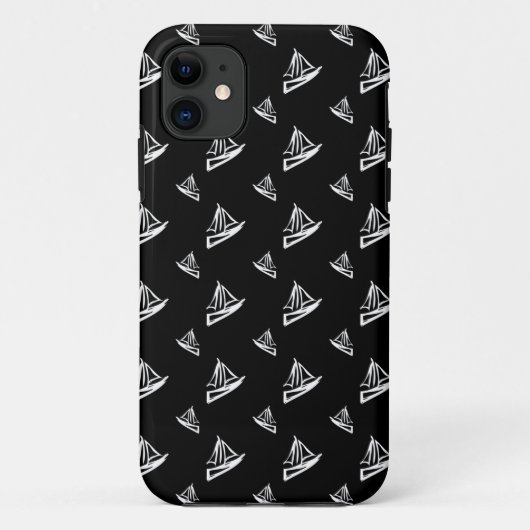 Coques Case-Mate iPhone Motif peu précis de voilier (Dos)