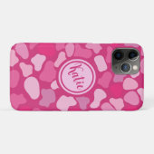 Coques Case-Mate iPhone Motif Pierre Rose- (Dos (Horizontal))