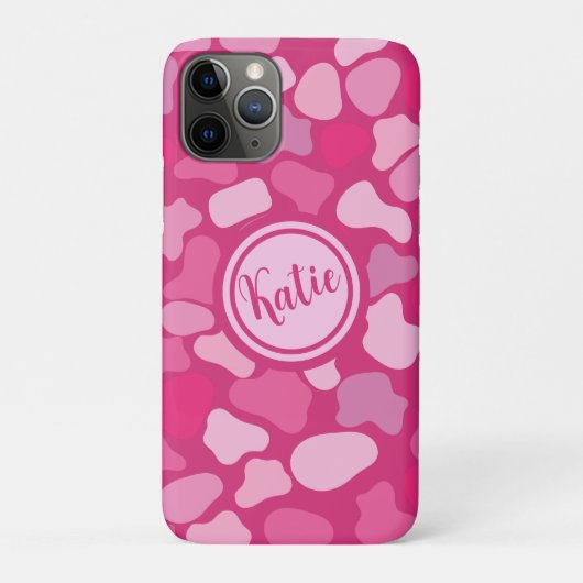 Coques Case-Mate iPhone Motif Pierre Rose- (Dos)