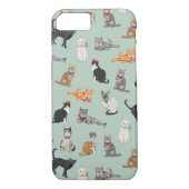Coques Case-Mate iPhone Motif pimpant mignon de chats (Dos)