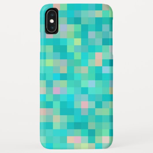 Coques Case-Mate iPhone Motif Pixel Art Multicolor tendance (Dos)