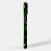 Coques Case-Mate iPhone motif plante.14b BG noir (Verso / Droite)