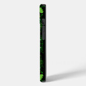 Coques Case-Mate iPhone motif plante.14b BG noir (Verso / Gauche)