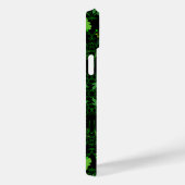 Coques Case-Mate iPhone motif plante.14b BG noir (Verso / Droite)