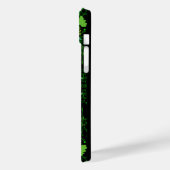 Coques Case-Mate iPhone motif plante.14b BG noir (Verso / Gauche)