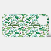 Coques Case-Mate iPhone Motif Plante Cactus aquarelle (Verso (horizontal))
