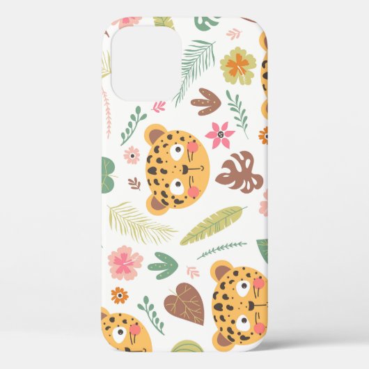 Coques Case-Mate iPhone Motif Plante de Leopard Head Tropical (Verso)