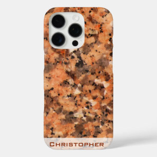 iPhone 16 Pro Case Motif pointillé de structure de roche de Spottet