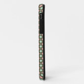 Coques Case-Mate iPhone Motif Points Polka Rose Rétro Menthe (Dos/Gauche)