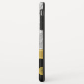 Coques Case-Mate iPhone Motif Pois à fleurs avec Monogramme (Dos/Gauche)