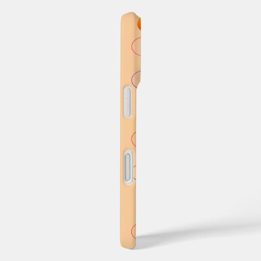Coques Case-Mate iPhone Motif Pois Abstrait (Verso / Droite)