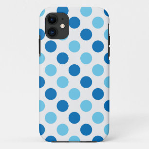 Case-Mate iPhone Case Motif pois bleu