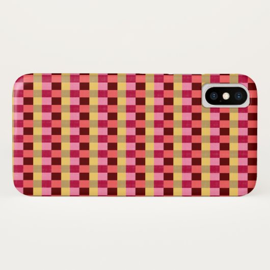 Coques Case-Mate iPhone Motif Pois monogramme (Dos (Horizontal))