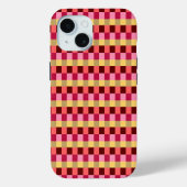 Coques Case-Mate iPhone Motif Pois monogramme (Verso)