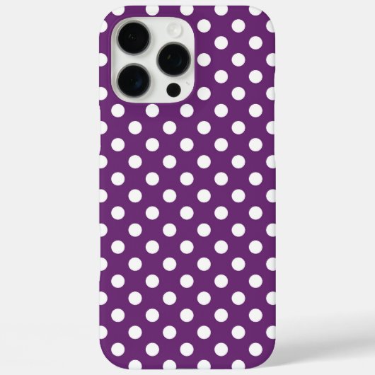 Coques Case-Mate iPhone Motif Pois mou (Verso)