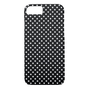 Case-Mate iPhone Case Motif Pois noir blanc