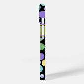 Coques Case-Mate iPhone motif pois personnalisé (Verso / Gauche)