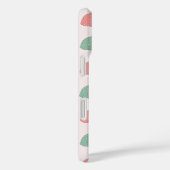Coques Case-Mate iPhone Motif Polka Dot Bunnies en rose (Verso / Droite)