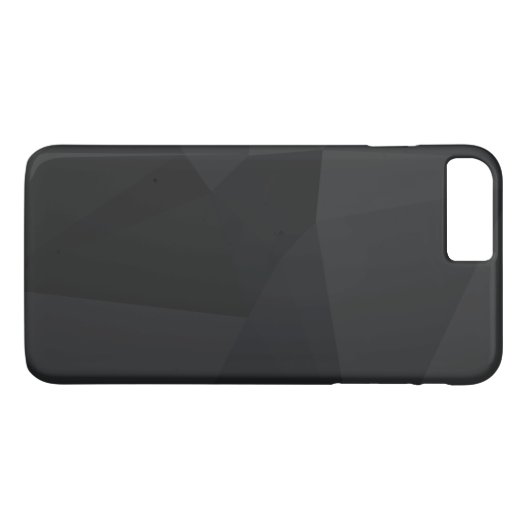 Coques Case-Mate iPhone Motif polygonal foncé (Dos (Horizontal))