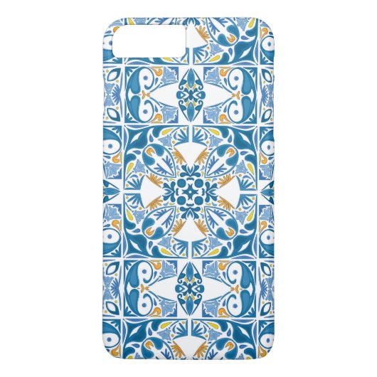 Coques Case-Mate iPhone Motif portugais de tuile (Dos)