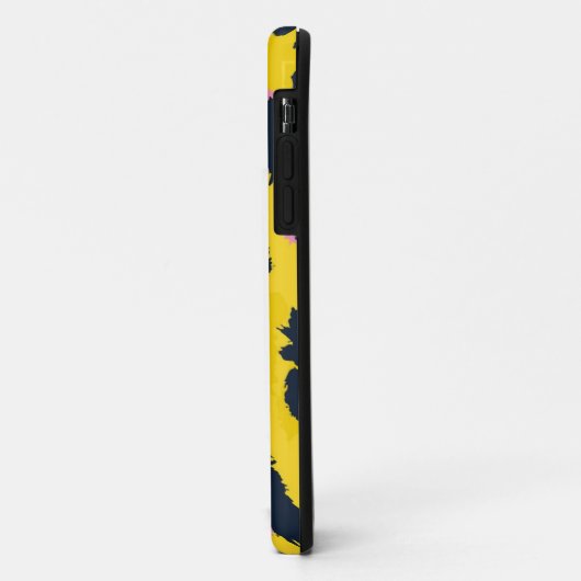 Coques Case-Mate iPhone motif poster de animal (Dos/Gauche)