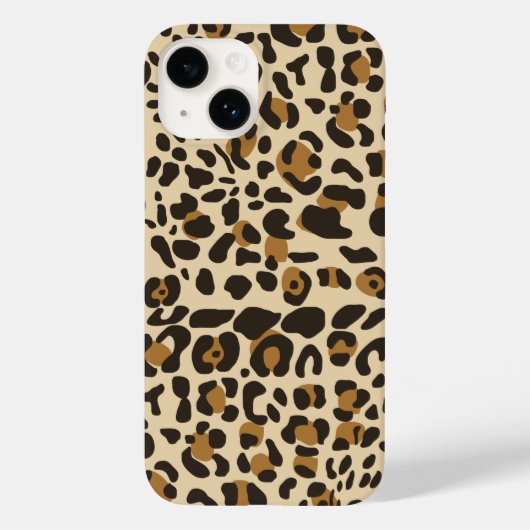 Coques Case-Mate iPhone Motif Poster de animal Leopard Jaguar (Verso)