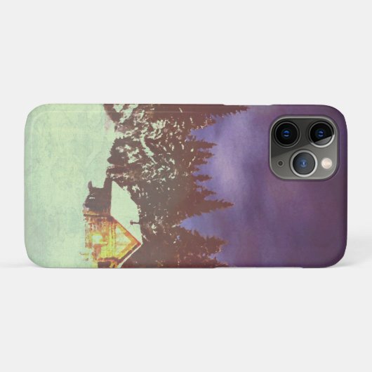 Coques Case-Mate iPhone Motif pour Noël hivers pays des merveilles (Dos (Horizontal))