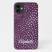 Coques Case-Mate iPhone Motif pourpre (Dos)