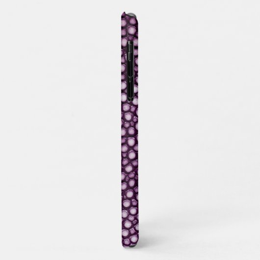 Coques Case-Mate iPhone Motif pourpre (Dos/Gauche)