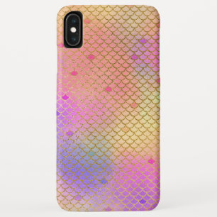 Case-Mate iPhone Case Motif pourpre et orange en pastel d'échelles de