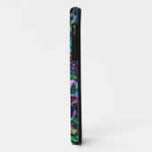 Coques Case-Mate iPhone Motif psychédélique coloré (Dos/Gauche)