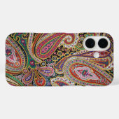 Coques Case-Mate iPhone motif psychédélique paisley (Verso (horizontal))