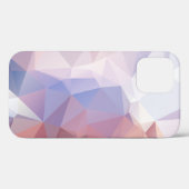 Coques Case-Mate iPhone Motif Pyramide Abstrait rose doux (Verso (horizontal))