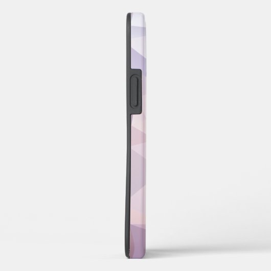 Coques Case-Mate iPhone Motif Pyramide Abstrait rose doux (Verso / Droite)