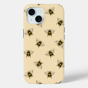 Coque Pour iPhone 15 Motif Queen Bee