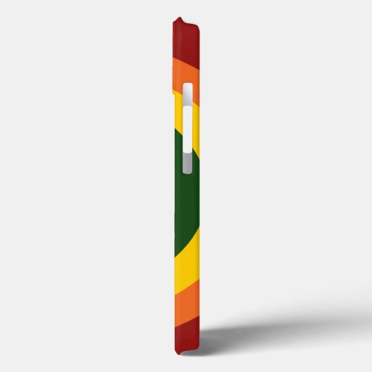Coques Case-Mate iPhone Motif Rainbow Bullseye (Verso / Gauche)