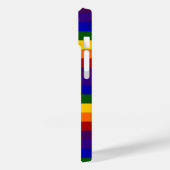 Coques Case-Mate iPhone Motif Rainbow Stripes (Verso / Gauche)