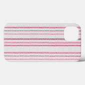 Coques Case-Mate iPhone Motif rayé à points. (Verso (horizontal))