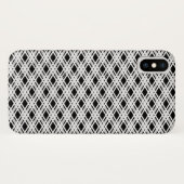 Coques Case-Mate iPhone Motif rayé de plaid (Dos (Horizontal))