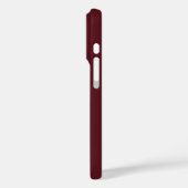 Coques Case-Mate iPhone Motif rayé vert Chartreuse et bordeaux (Verso / Gauche)