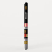 Coques Case-Mate iPhone motif rayures cool (Dos/Droite)