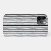Coques Case-Mate iPhone Motif rayures verticales modernes (Dos (Horizontal))