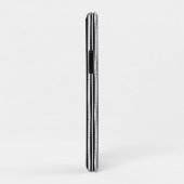 Coques Case-Mate iPhone Motif rayures verticales modernes (Dos/Droite)